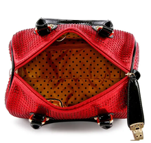 Load image into Gallery viewer, Rhinestone Covered Locked Satchel Handbags