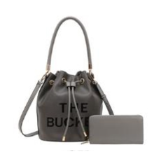 Load image into Gallery viewer, The Bucket Draw String Hobo -Shoulder Bag with Wallet