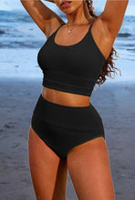 Load image into Gallery viewer, Color Block Two-piece Swimsuit
