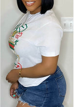 Load image into Gallery viewer, Solid Print Top Short Sleeve
