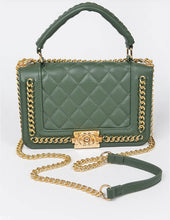 Load image into Gallery viewer, Chain Braided Top Handle Crossbody
