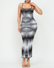 Load image into Gallery viewer, Geometric Jacquard Maxi Dress
