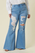 Load image into Gallery viewer, PLUS New Day Flare Jeans
