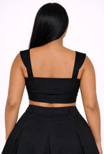 Load image into Gallery viewer, Plus Size Sexy Top With Button Closurecropped Top
