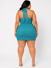 Load image into Gallery viewer, Plus Size Mini Short Summer Set
