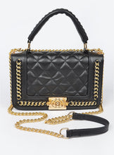 Load image into Gallery viewer, Chain Braided Top Handle Crossbody
