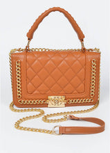 Load image into Gallery viewer, Chain Braided Top Handle Crossbody

