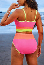 Load image into Gallery viewer, Color Block Two-piece Swimsuit
