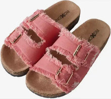 Load image into Gallery viewer, Women’s Comfort Flat Sandals Dual-Strap
