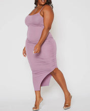 Load image into Gallery viewer, Bellatrix Plus Size Women’s Spaghetti Strap Long Dress
