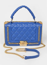 Load image into Gallery viewer, Chain Braided Top Handle Crossbody
