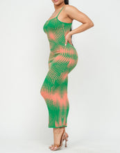 Load image into Gallery viewer, Geometric Jacquard Maxi Dress

