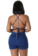 Load image into Gallery viewer, Denim Romper
