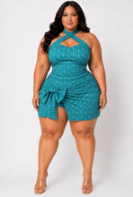 Load image into Gallery viewer, Plus Size Mini Short Summer Set
