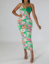 Load image into Gallery viewer, SMELL THE FLOWERS MESH DRESS
