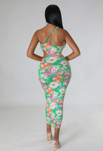 Load image into Gallery viewer, SMELL THE FLOWERS MESH DRESS
