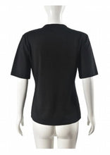Load image into Gallery viewer, Short Sleeve Flower T-Shirt Top
