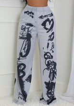 Load image into Gallery viewer, Wide-Leg Sweatpants With a High Elastic Waistband

