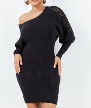 Load image into Gallery viewer, One Shoulder Mini Dress

