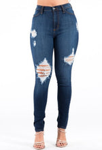 Load image into Gallery viewer, Klyie Skinny Jean in Dark Denim

