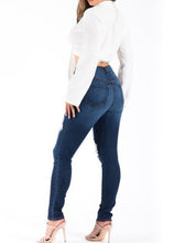 Load image into Gallery viewer, Klyie Skinny Jean in Dark Denim
