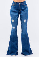 Load image into Gallery viewer, Amber Bell Bottom Jean
