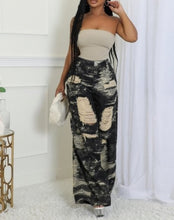 Load image into Gallery viewer, Seeking Thrills Shredded Wide Leg
