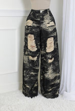 Load image into Gallery viewer, Seeking Thrills Shredded Wide Leg
