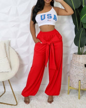 Load image into Gallery viewer, Flight Time Lounge Flare Pants
