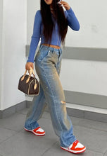 Load image into Gallery viewer, Gradient Distressed Jeans
