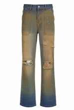 Load image into Gallery viewer, Gradient Distressed Jeans
