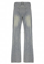 Load image into Gallery viewer, Buttoned Wide-Leg Jeans
