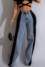 Load image into Gallery viewer, Three stripe High Waist Wide Leg Pants
