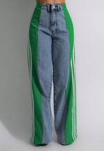 Load image into Gallery viewer, Three stripe High Waist Wide Leg Pants
