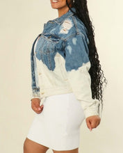 Load image into Gallery viewer, Mixed Washed Button Down Denim

