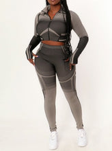 Load image into Gallery viewer, Multi Pattern Top and Legging Set
