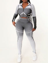Load image into Gallery viewer, Multi Pattern Top and Legging Set

