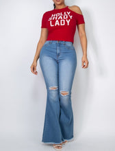 Load image into Gallery viewer, ONE SHOULDER GRAPHIC TOP

