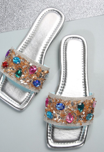Load image into Gallery viewer, Diamond Slip on Sandals

