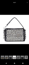 Load image into Gallery viewer, Shudded Rhinestone Barrel Bag
