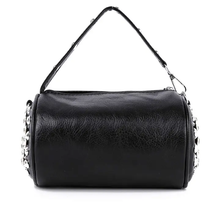 Load image into Gallery viewer, Shudded Rhinestone Barrel Bag
