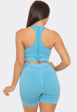 Load image into Gallery viewer, Seamless Print Jacquard Tank Top and Shorts Set
