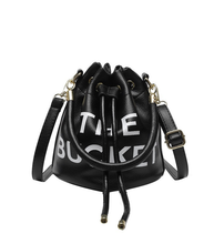 Load image into Gallery viewer, Cute PU Leather Bucket Bag with Adjustable Straps for Women
