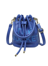 Load image into Gallery viewer, Cute PU Leather Bucket Bag with Adjustable Straps for Women
