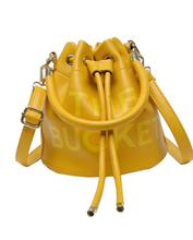 Load image into Gallery viewer, Cute PU Leather Bucket Bag with Adjustable Straps for Women
