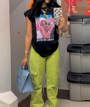 Load image into Gallery viewer, Graphic Short Sleeve Top
