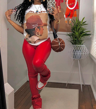 Load image into Gallery viewer, Graphic Short Sleeve Top
