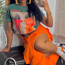 Load image into Gallery viewer, Graphic Short Sleeve Top
