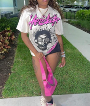 Load image into Gallery viewer, LETTER PRINTING OVERSIZED T SHIRT
