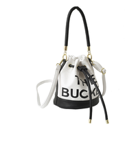 Load image into Gallery viewer, The Bucket " Draw String Shoulder Bag
